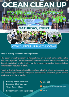 Ocean Clean Up Day | 7th September